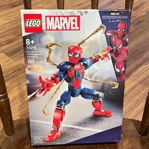 LEGO Marvel Iron Spider-Man Construction Figure - Red, Blue, Gold